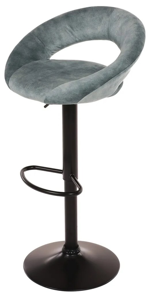 Set de scaune de bar AUB-822 BLUE4, 2 buc.