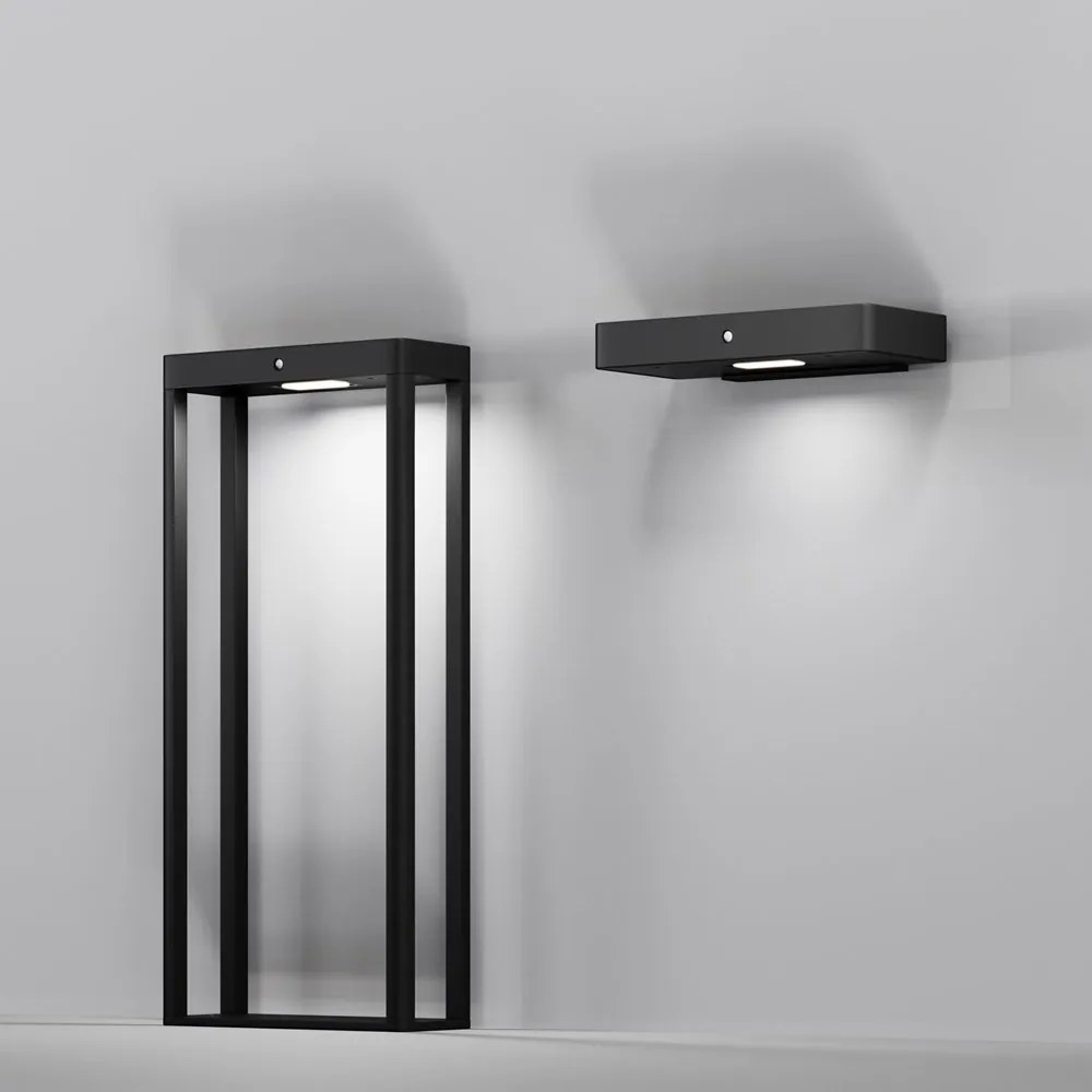 Aplica LED solara cu senzor de miscare pentru exterior IP54 Pir