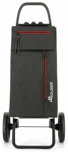 Geantă de cumpărături Rolser Wallaby Tweed 2 Logic  RSG, negru