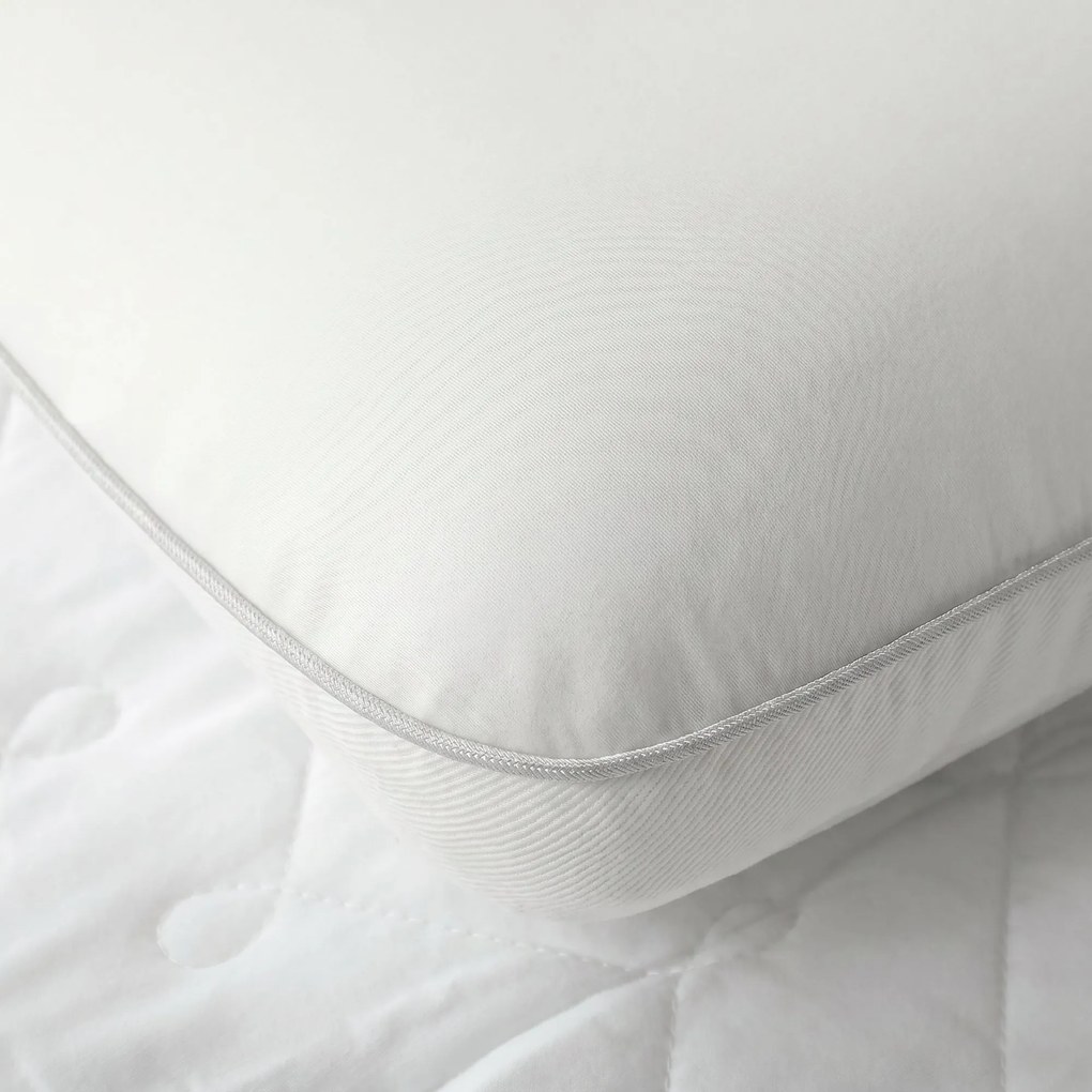 HOMCOM Pernă Memory Foam cu Husă Detașabilă 60x40x10 cm Crem | Aosom Romania