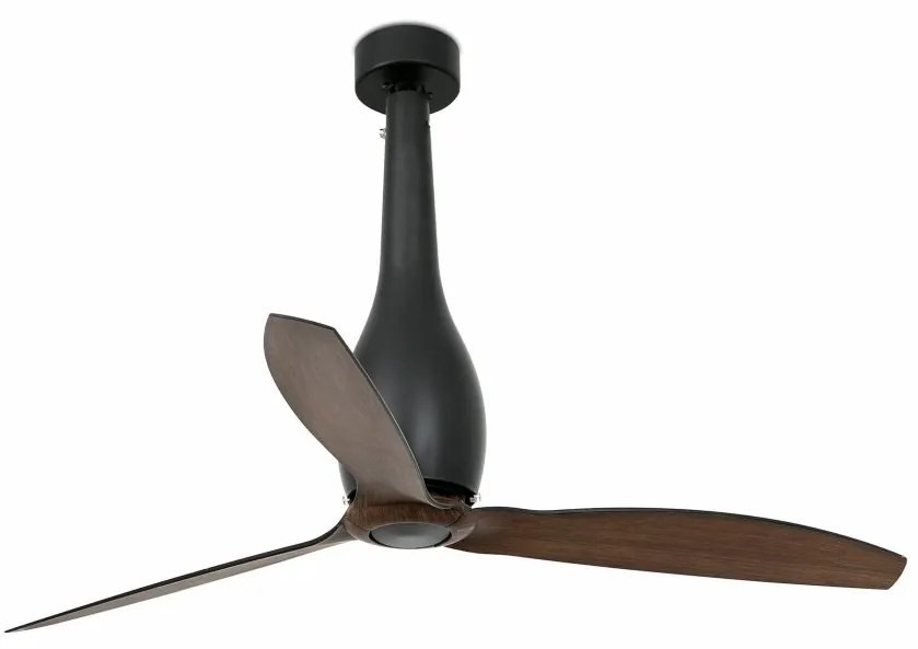 Ventilator tavan ETERFAN DC SMART negru mat/nuc