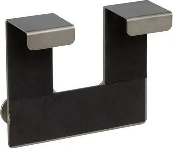 Cuier de ușă argintiu mat din metal 13 cm – Casa Selección