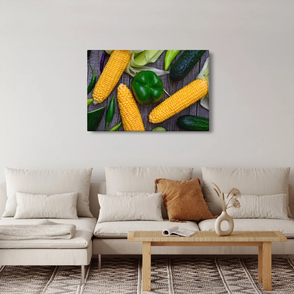 Tablou cu legume (90x60 cm)