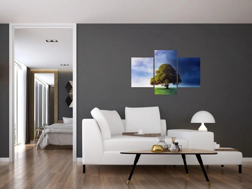 Tablou - Noapte și zi (90x60 cm)