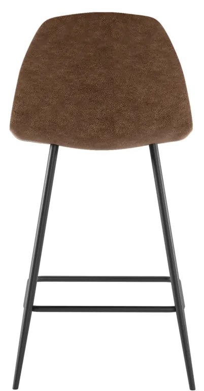 STONES Scaun din piele ecologică 42cm X 52cm H. 93cm | Aosom Romania