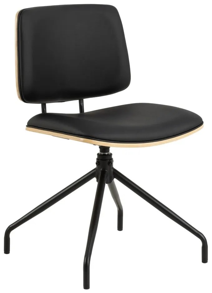 Scaun de dining negru Owen – Actona