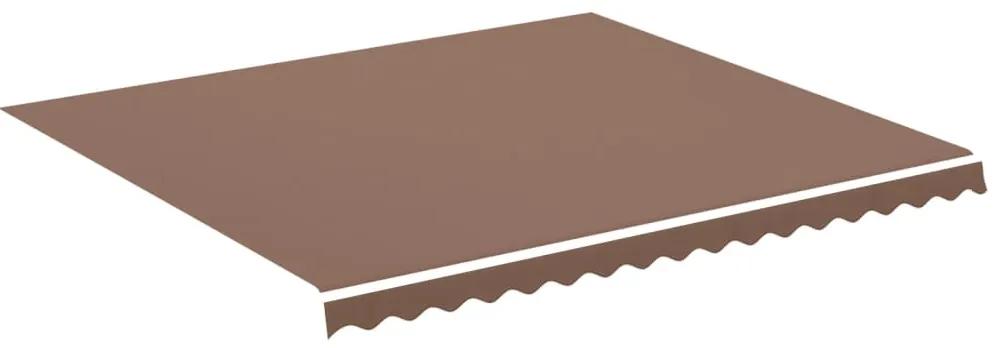 Panza de rezerva copertina, maro, 4x3,5 m Maro, 400 x 350 cm