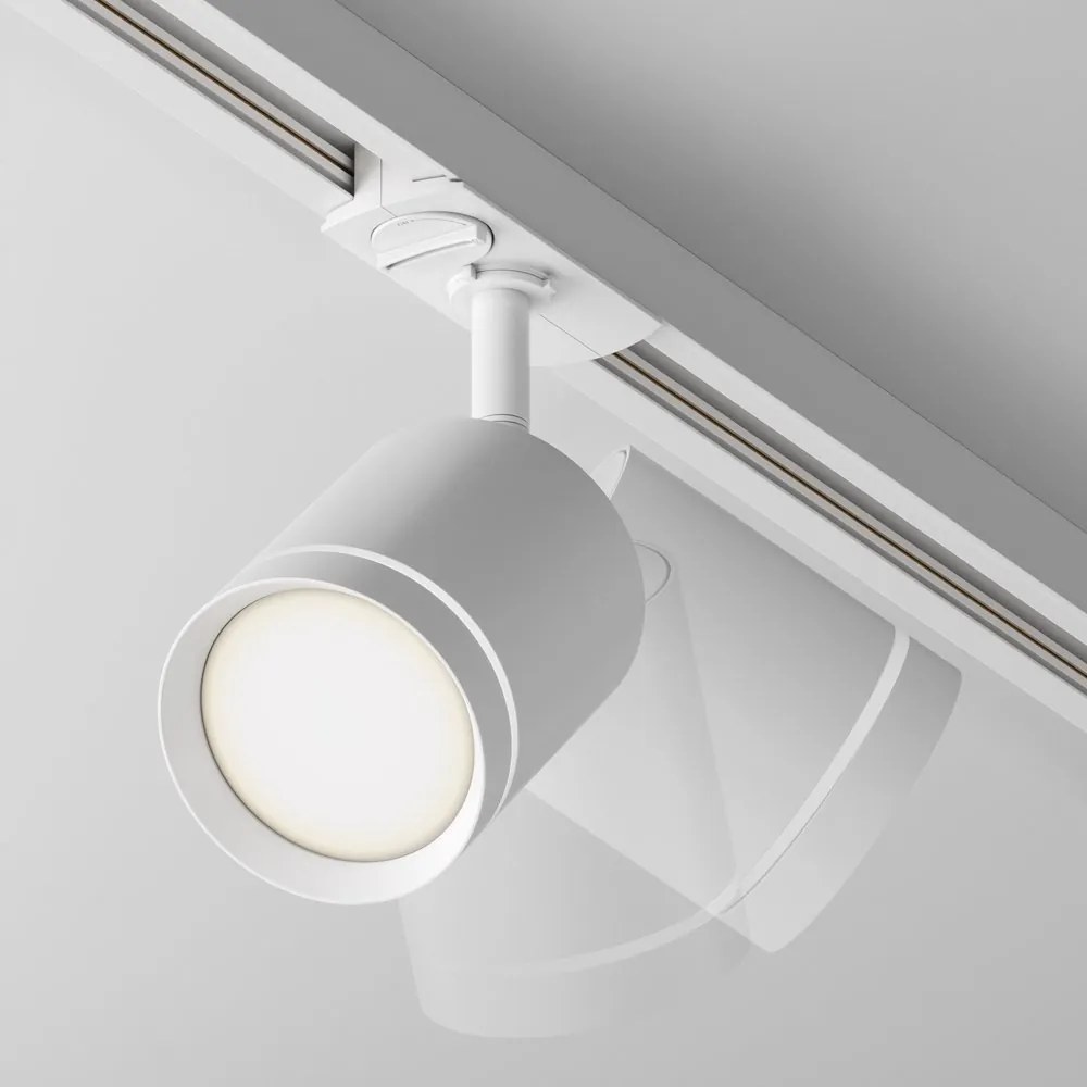 Spot LED, accesoriu pentru sinele monofazate Unity Orlo alb 4000K