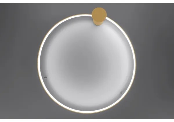 Thoro TH.223 - Plafonieră LED RIO, 30W, 230V, CRI 98, 4000K, Ø 55 cm, auriu