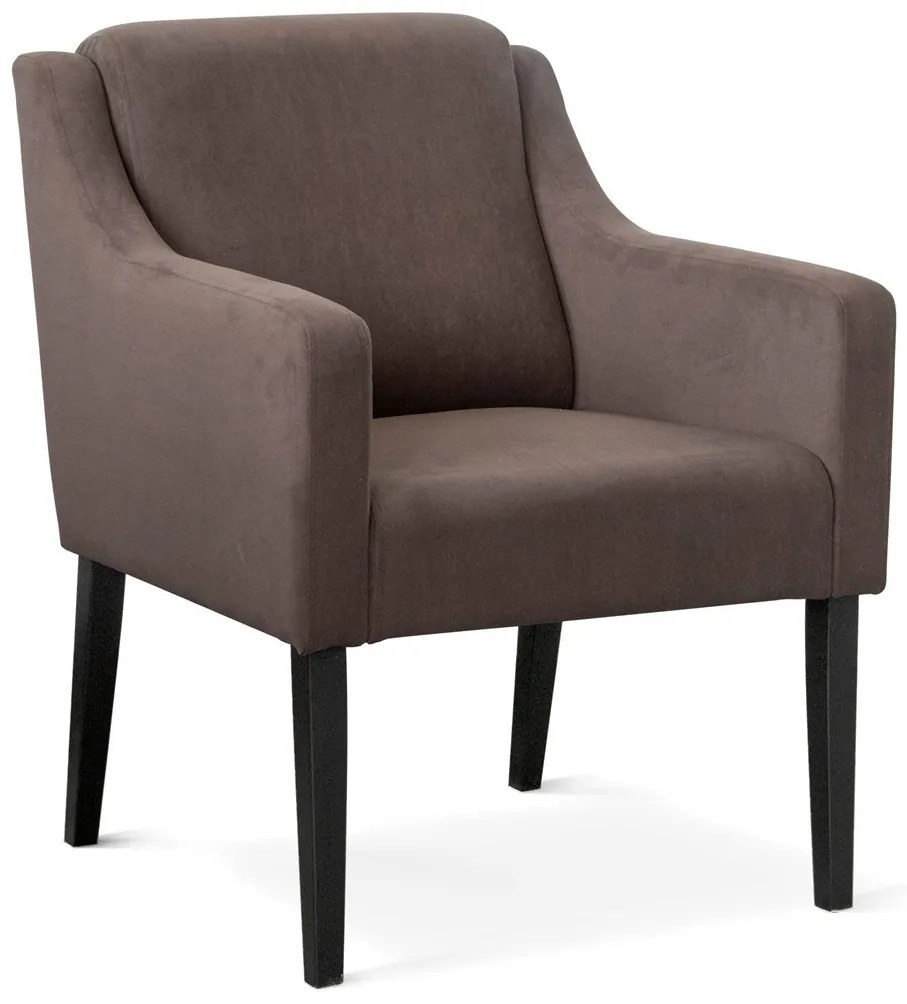 Fotoliu tapitat Milo – H84 cm