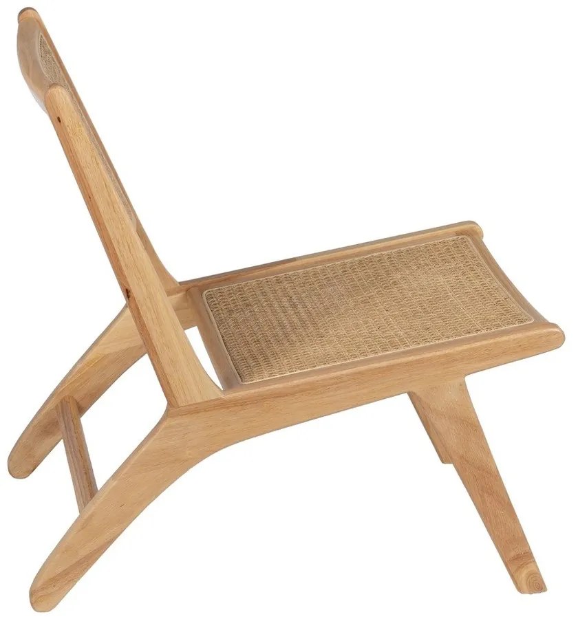 Fotoliu în culoare naturală țesut – Ixia