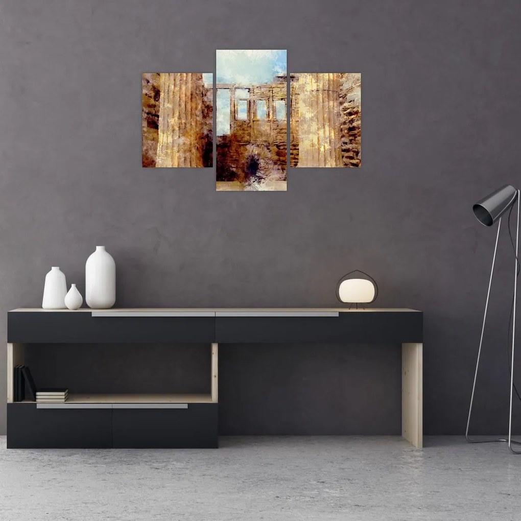 Tablou - Erechtheion, Atena, Grecia (90x60 cm)