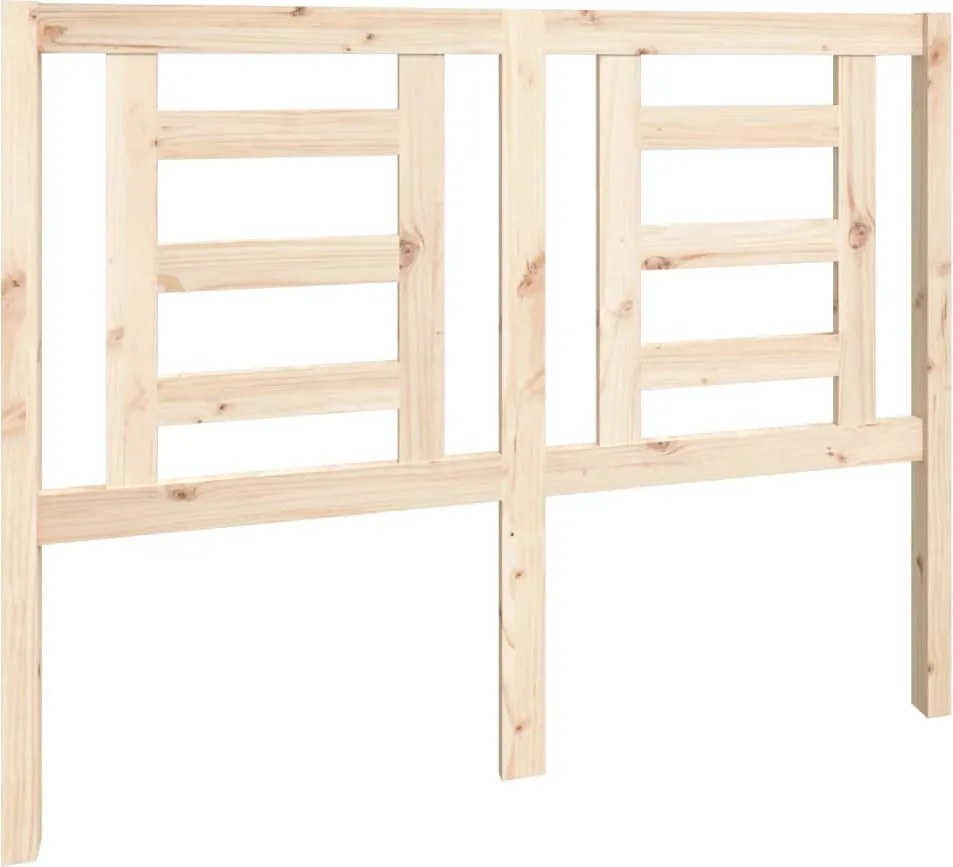 vidaXL Tăblie de pat, 126x4x100 cm, lemn masiv de pin