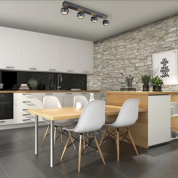 Lustră LED pe cablu Globo 15209-4 MARTHY 4xLED/6W/230V