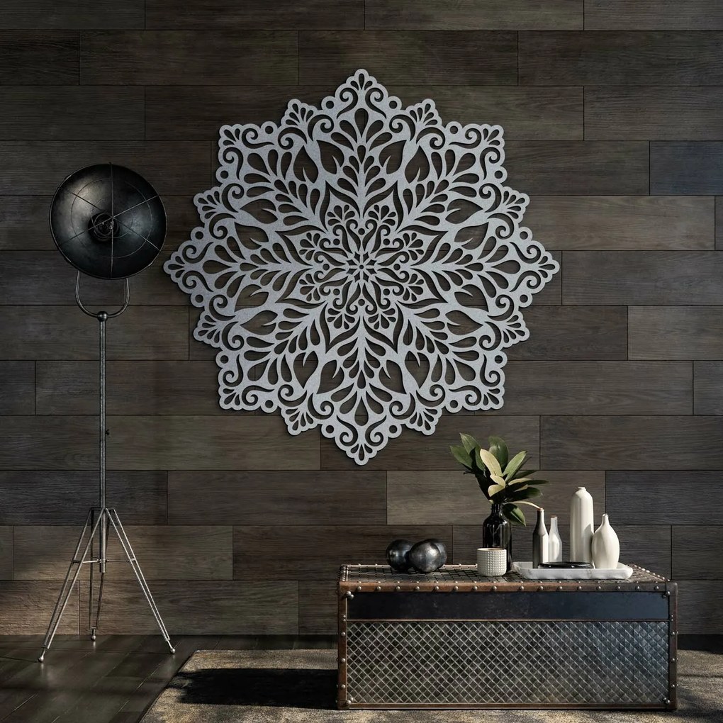 DUBLEZ | Mandala Fericirii - Ornament din lemn