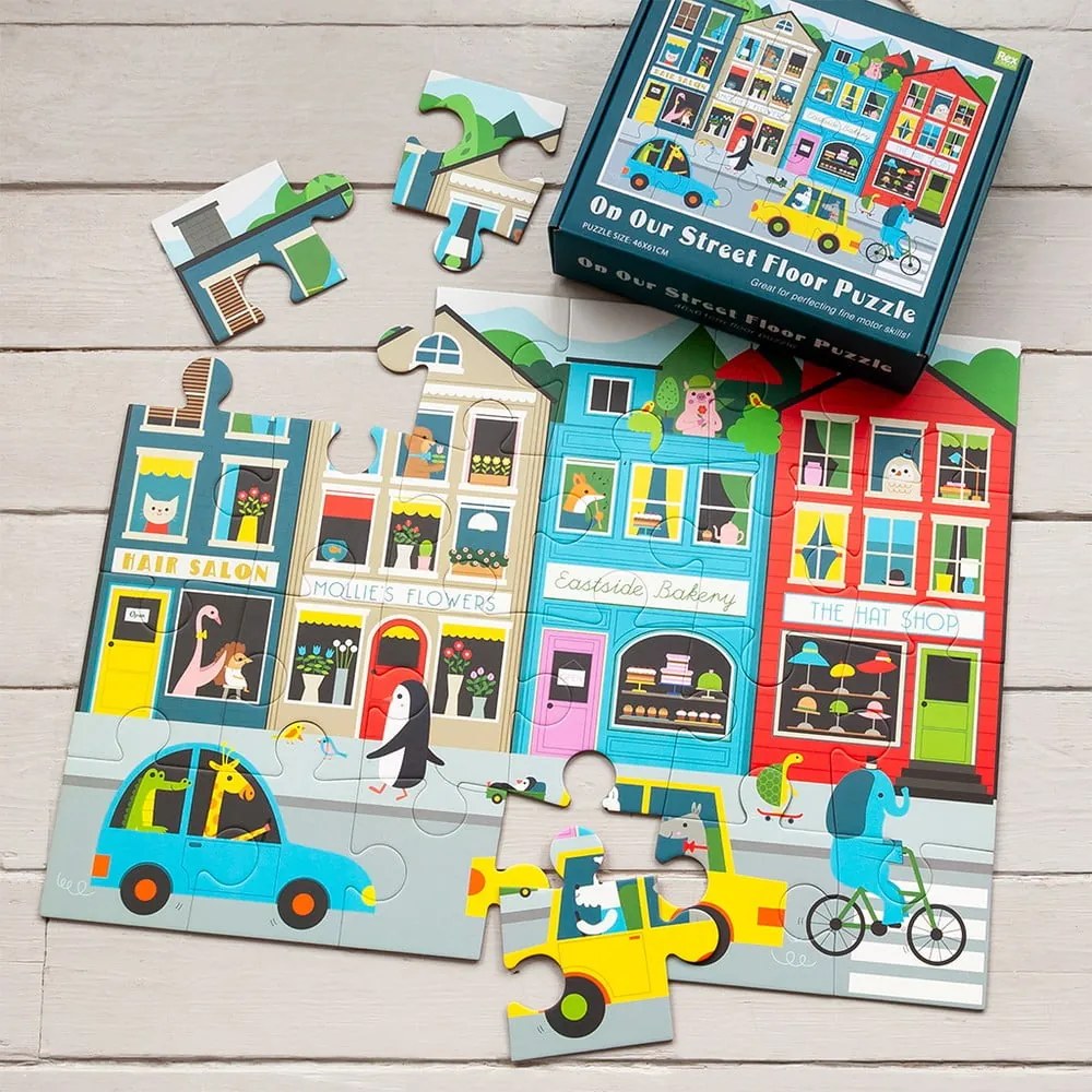 Puzzle (număr de piese 24) On Our Street – Rex London