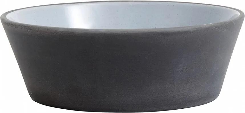 Bol negru din ceramica 16 cm Oven Nordal