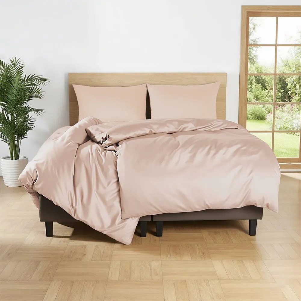 Lenjerie de pat din bumbac satinat