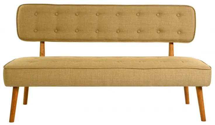 Canapea 2 Locuri, Lemn Solid, Westwood Loveseat, Cafeniu
