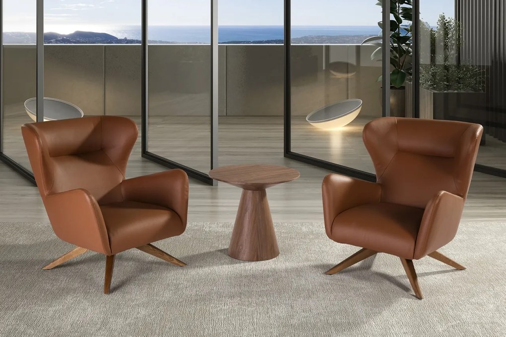 Fotoliu pivotant design nordic Antonio AC-SF-801E