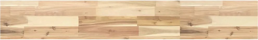 vidaXL Raft suspendat, 160x20x4 cm, lemn masiv de acacia netratat