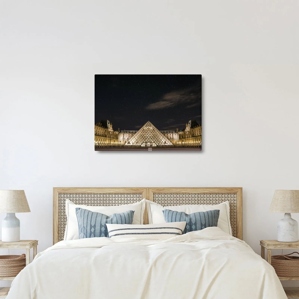 Tablou - Louvre nocturn (70x50 cm)