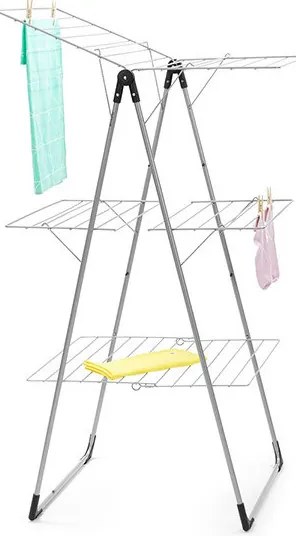 Brabantia "turn" cameră 90300183, 23 m, Pliabil ușor, Reglabil, Gri metalic