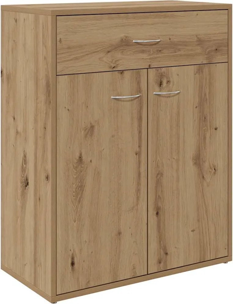 vidaXL Dulap, stejar artizanal, 60x30x75 cm, lemn prelucrat