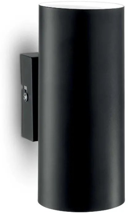 Aplica de perete moderna, finisaj negru, LOOK AP2 NERO
