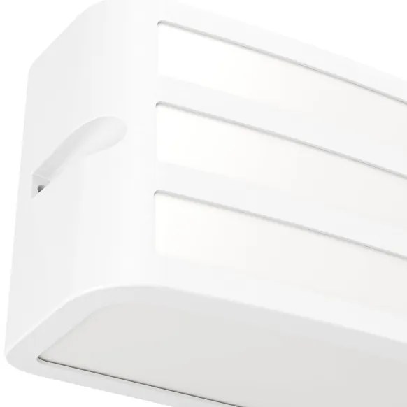 Aplică de exterior CAMARDA 1xLED/40W/230V alb IP54 Eglo 900809