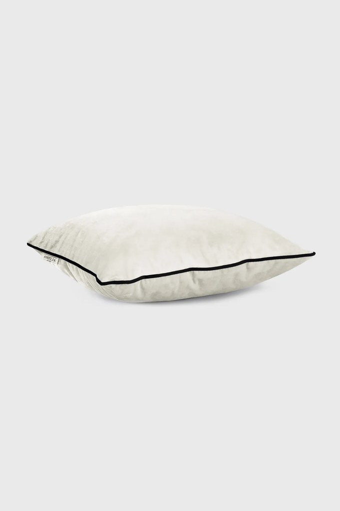 2PACK Față de pernă Velvet negru 45x45 cm