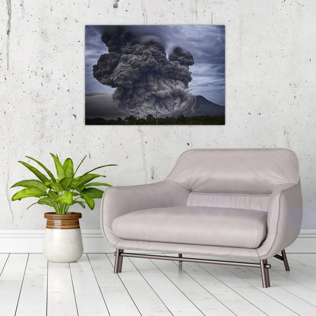 Tablou - Erupție vulcanică (70x50 cm)