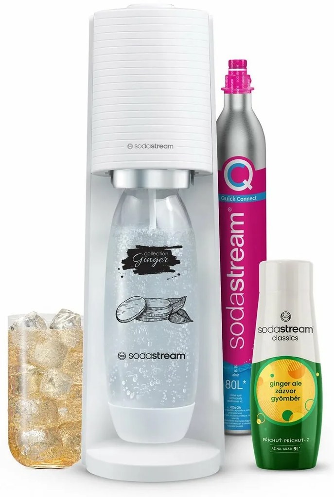Aparat Sodastream Terra White Ginger Ale Mpack