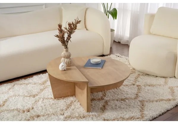 SET 2x măsuță de cafea ORION stejar