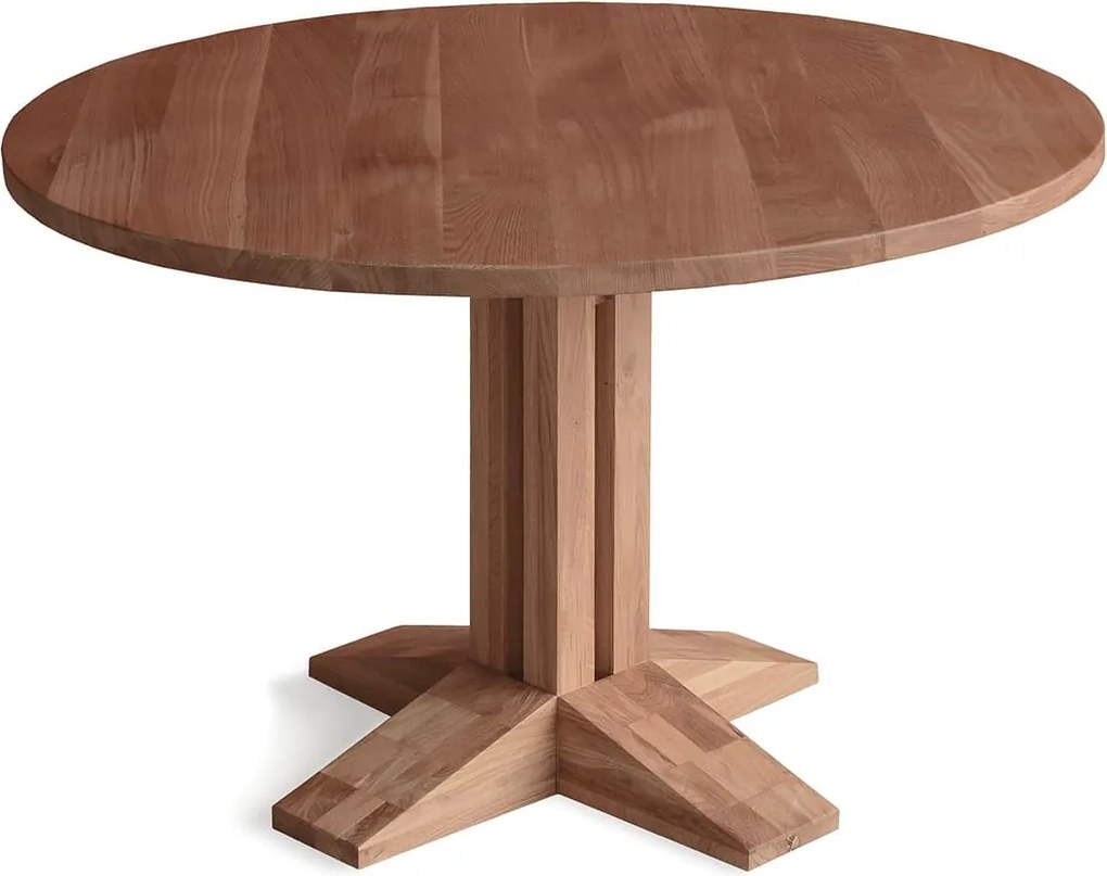 Masă stejar masiv Dining Chimora Rotundă ø120 cm