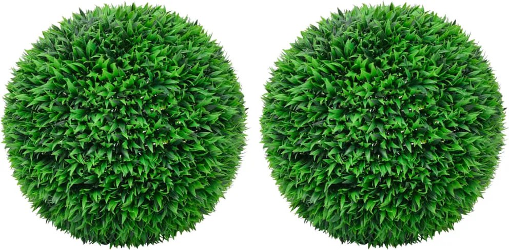 vidaXL Bile de arbuști cimișir artificiali, 2 buc., 55 cm