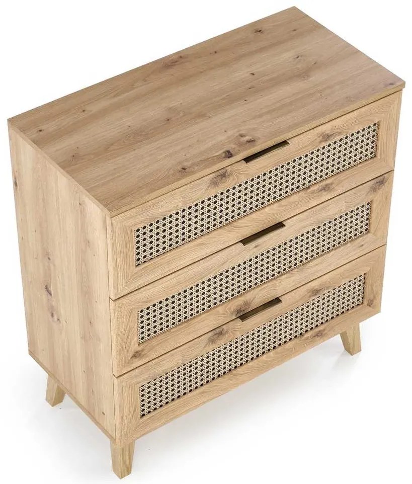 Comodă Rustico II, stejar artisan