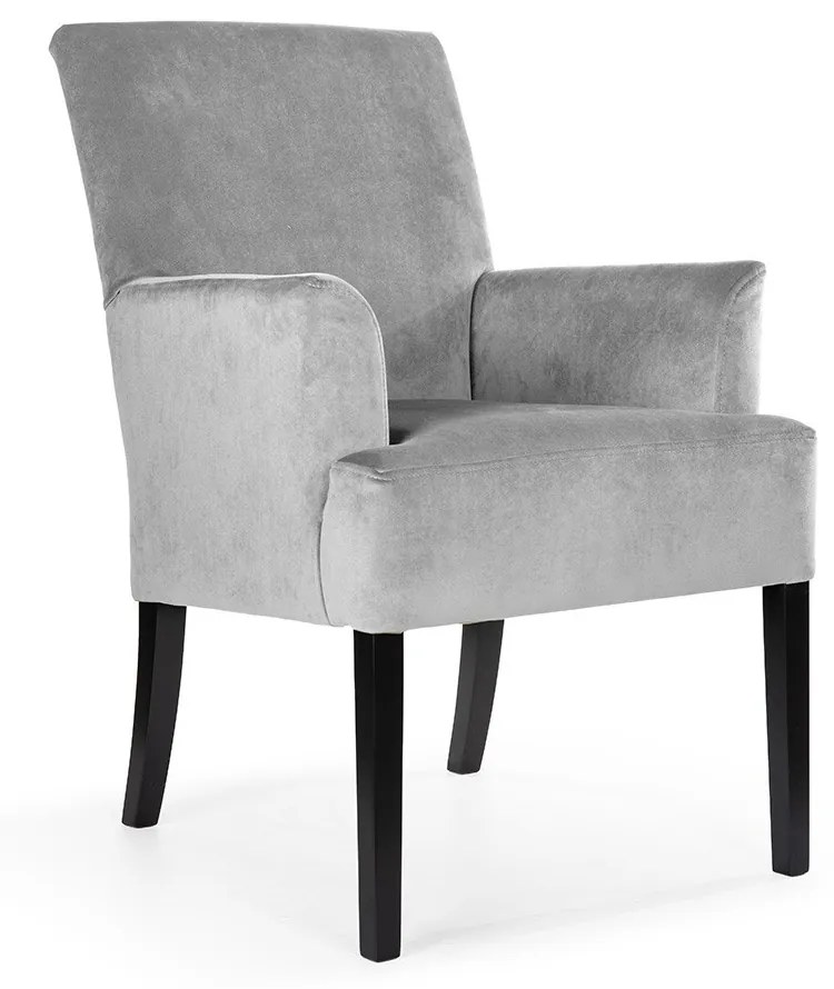 Scaun tapitat Gala cu cotiera H94 cm