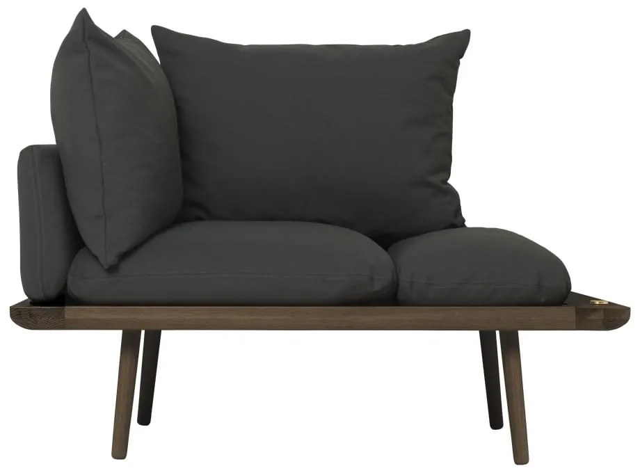 Bancă gri antracit Lounge Around – UMAGE