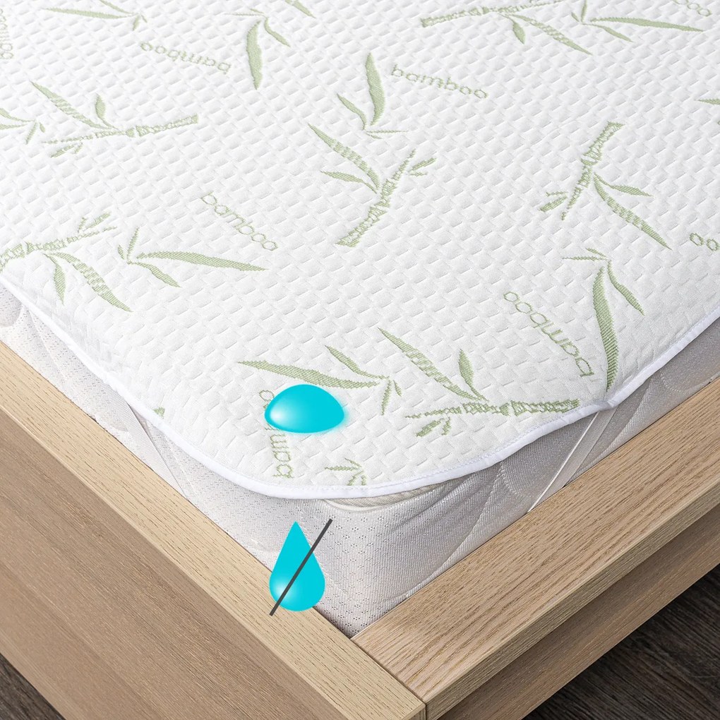Protecție impermeabilă pentru saltea 4Home Bamboo cu elastic, 180 x 200 cm, 180 x 200 cm