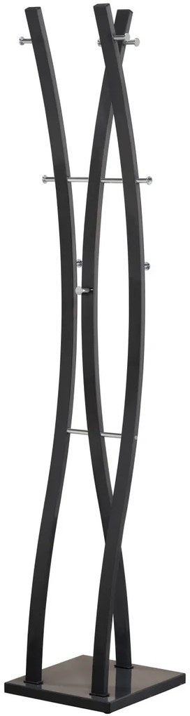 Cuier W50 negru H179 cm