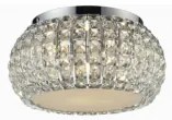Plafoniera moderna 6 becuri E14 cristal SOPHIA AZ0695 Azzardo