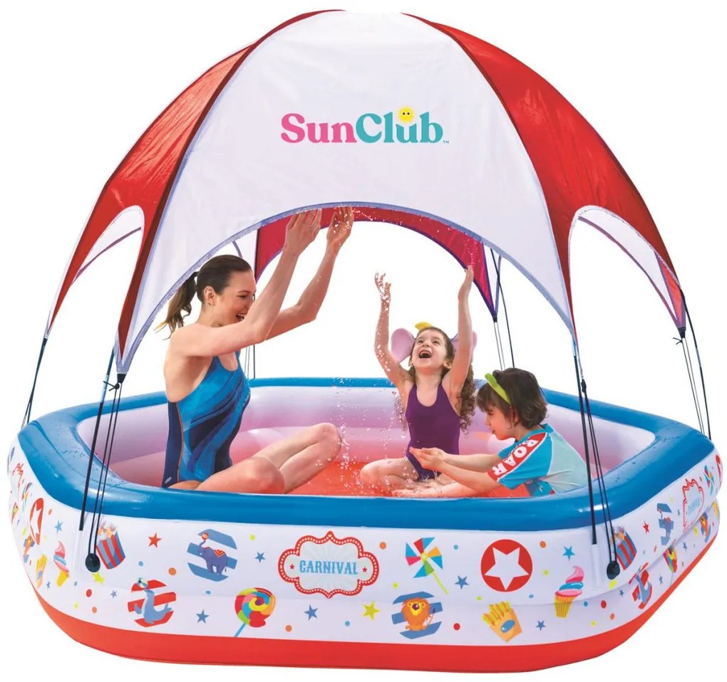 Piscină gonflabilă pentru copii - cort de circ