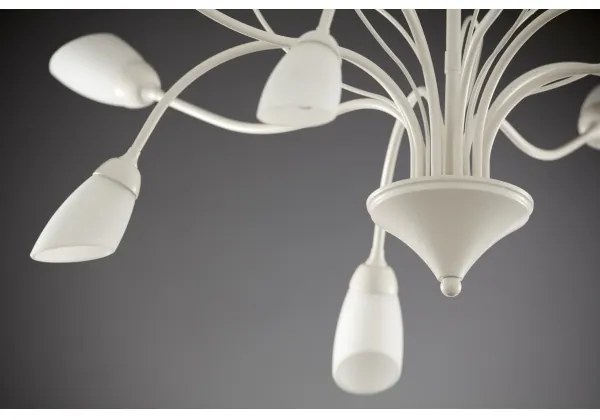 Jupiter 2061 - Lustra pe tijă GLORIOSA, 10xG9/14W/230V, crem