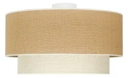 Plafonieră Duolla YUTE BOHO 1xE27/15W/230V d. 45 cm maro/gri