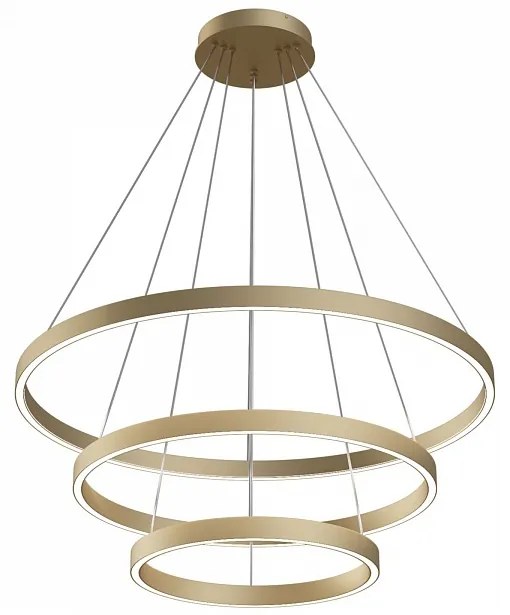 Lustra suspendata LED design tehnic Rim alama MYMOD058PL-L100BS4K