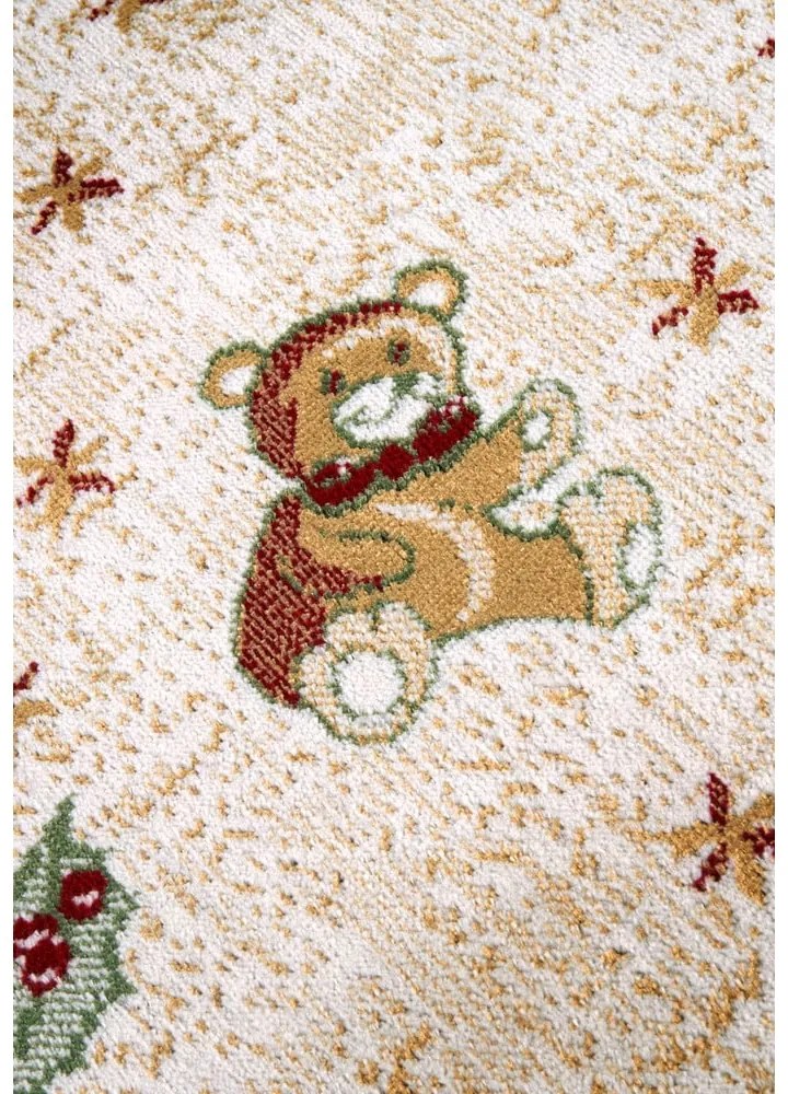 Covor verde rotund din amestec de bumbac ø 160 cm cu model de Crăciun Toy's Delight Green Christmas – Villeroy&Boch