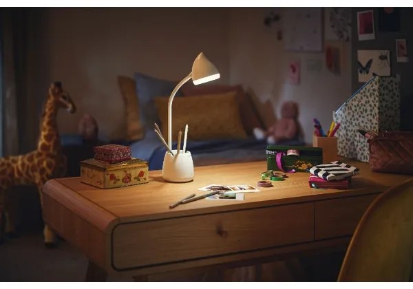 Philips - Lampă LED de birou tactilă HAT LED/4,5W/5V 3000-5700K CRI 90