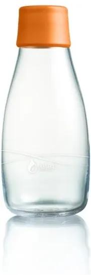 Sticlă cu garanție pe viață ReTap, 300 ml, portocaliu