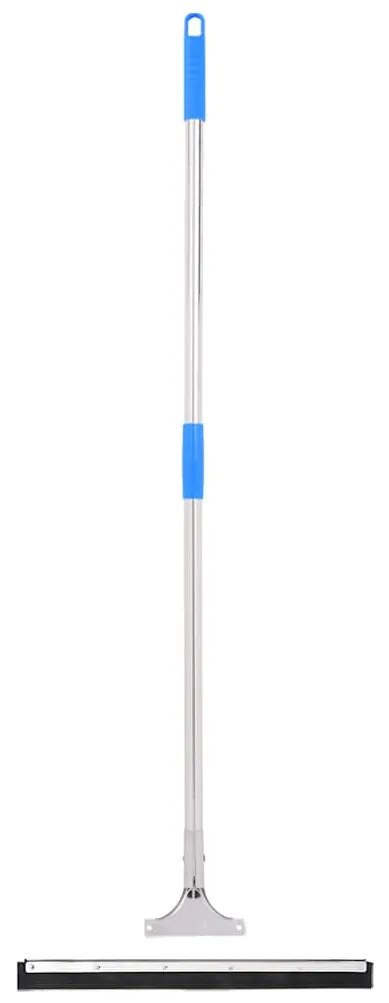 vidaXL Racletă pentru podea, 45x122,5 cm, oțel și cauciuc